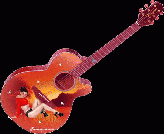 Анимация гитара