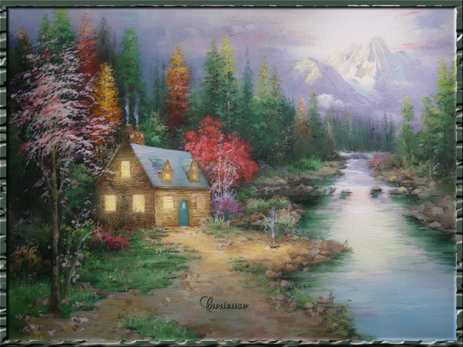 Маленький домик у реки