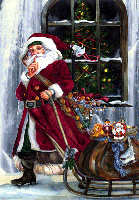 Дед Мороз с подарками