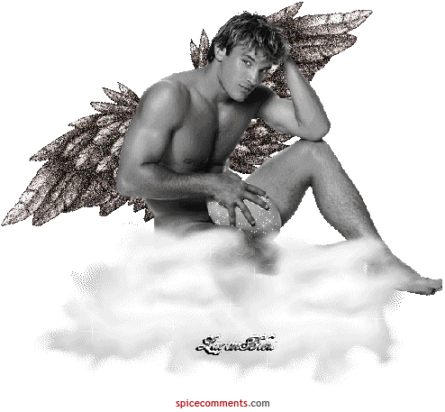 Фото мужчины ангела с крыльями