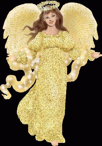 Ангел золотого цвета