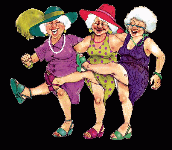 Танцующие бабушки