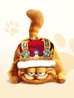 Кот с короной