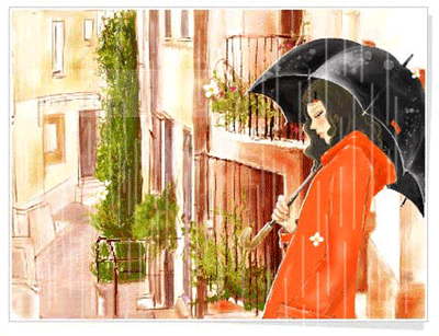 Нарисованный дождь