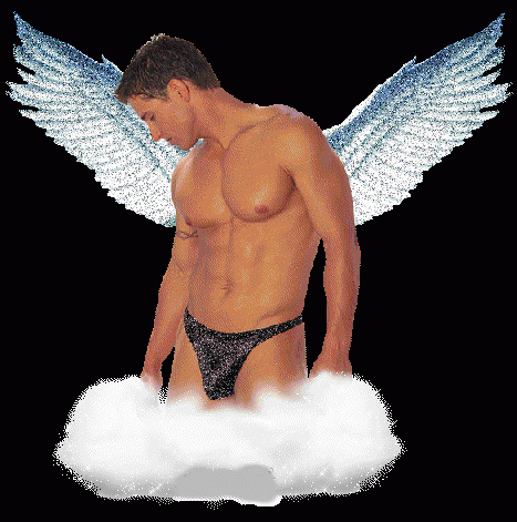 Фото голого ангела мужчины