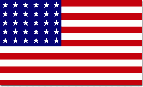 Анимация флаг США