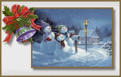 Картинка со снеговиками