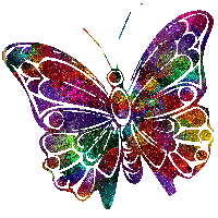 Блестяшки бабочки