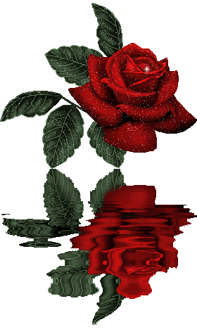Анимированная роза