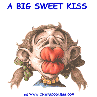 Big sweet kiss